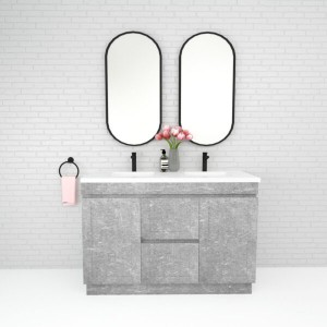 Boston Free Standing vanity 1200 Cabinet Only With Legs