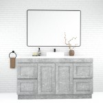 Boston Free Standing vanity 1500 Cabinet Only With Legs