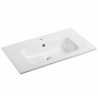 Haw-750 Matte White MDF Wall Hung Vanity Cabinet Only