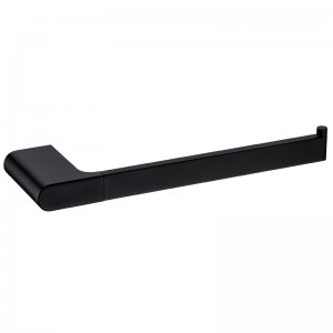 Cora Matte Black Towel Bar