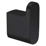 Cora Matte Black Robe Hook