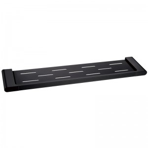 Cora Matte Black Cosmetic Shelf