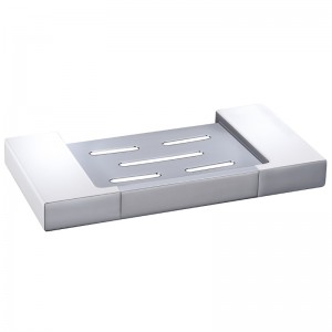 Eden Gloss White & Chrome Soap Holder