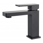 Ikon Ceram Matte Black Basin Mixer