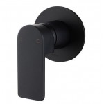 Flores Matte Black Wall Mixer