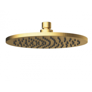 Cora Round Brass Shower Head 200mm PRB1056N-BG