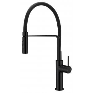 Ikon Hali Matte Black Multi-Function Kitchen Mixer HYB88-103MB