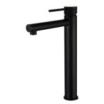 Otus Matte Black High Basin Mixer