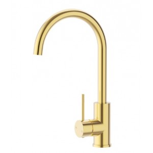 Otus Brushed Gold Sink Mixer