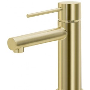 Otus Brushed Gold Basin Mixer