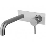 Otus Brushed Nickel Bath / Basin Mixer With Spout