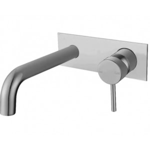 Otus Brushed Nickel Bath / Basin Mixer With Spout