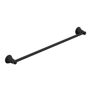 Eternal Single Towel Rail 600mm Matte Black