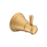 Eternal Robe Hook Brushed Brass