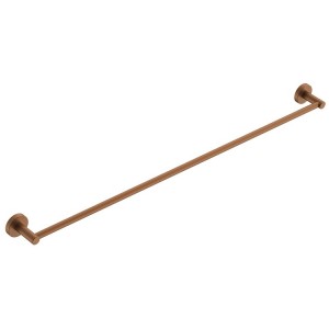 Soul Single Towel Rail 900mm Brushed Copper