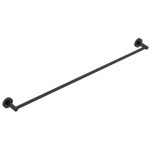 Soul Single Towel Rail 900mm Matte Black