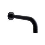 Bloom Wall Spout Matte Black