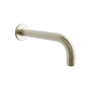 Bloom Wall Spout Brushed Nickel