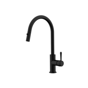 Eternal Pull Out Kitchen Mixer Matte Black