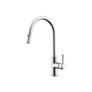 Eternal Pull Out Kitchen Mixer Chrome