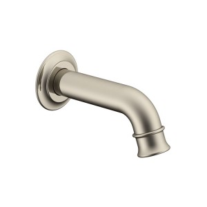 Eternal Mini Wall Spout Brushed Nickel