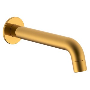 Soul Wall Spout Brushed Brass