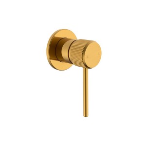 Soul Groove Wall Mixer Brushed Brass