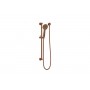 Soul Classic Hand Shower On Rail Brushed Copper