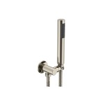 Soul Slimline Hand Shower On Hook Brushed Nickel