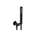 Soul Slimline Hand Shower On Hook Matte Black