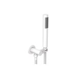 Soul Slimline Hand Shower On Hook Matte White