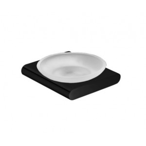 AU Matte Black Series Soap Dish Holder