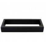 Ivano Matte Black Series Towel Ring