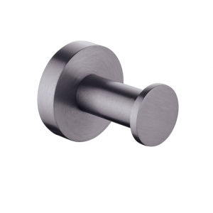 Lucid Gun Metal Robe Hook