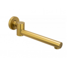 Lucid Brushed Gold swivel Bath Spout