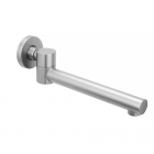 Lucid Brushed Nickel swivel Bath Spout