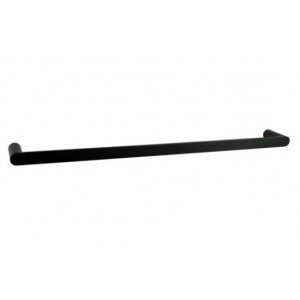 Esperia Matte Black Single Towel Rail 600mm