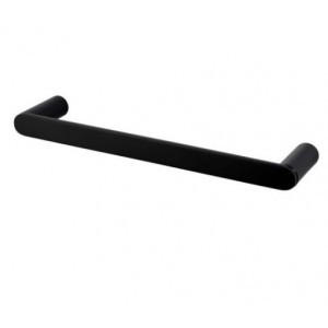 Esperia Matte Black Hand Towel Rail 300mm