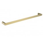 Esperia Brushed Gold Single Towel Rail 600mm