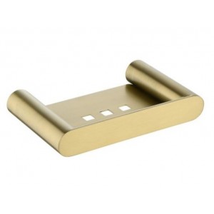 Esperia Brushed Gold Soap Dish