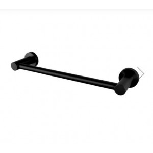 Pentro Matte Black Hand Towel Rail 350mm