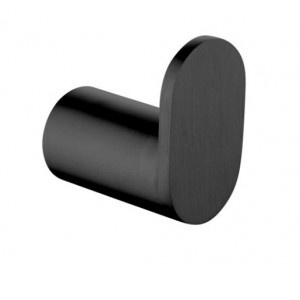 Rushy Matte Black Robe Hook