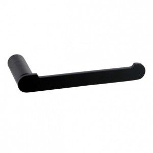 Rushy Matte Black Toilet Paper Holder