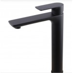 Vog Matte Black Tall Basin Mixer