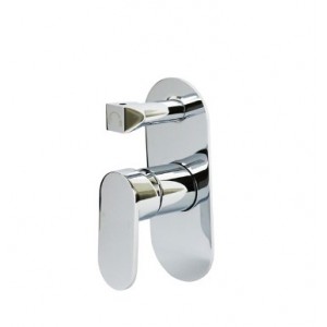 Oval Shower Wall Mixer With Divertor