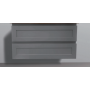 DG-900 Matte Grey MDF Wall Hung Vanity Cabinet Only