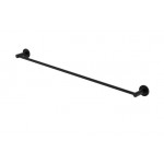 Axle 900mm Single Towel Rail, Matte Black