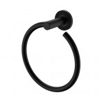 Axle Hand Towel Ring, Matte Black