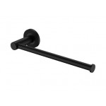 Axle Hand Towel Rail/Roll Holder, Matte Black