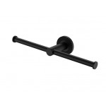 Axle Double Roll Holder, Matte Black